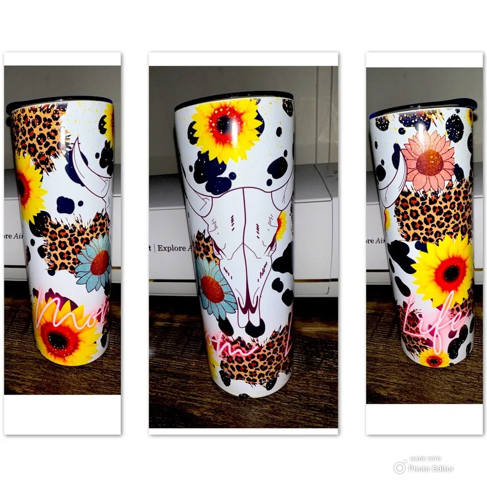 Mom Life Tumbler cup 20oz - Picture 1 of 2